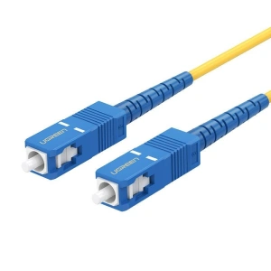 Hurtownia GSM - Kabel światłowodowy SC/UPC UGREEN NW131, patchcord, simplex, 3m (niebiesko-żółty) - UGR390BLUYEL - {ean13} - Hurt