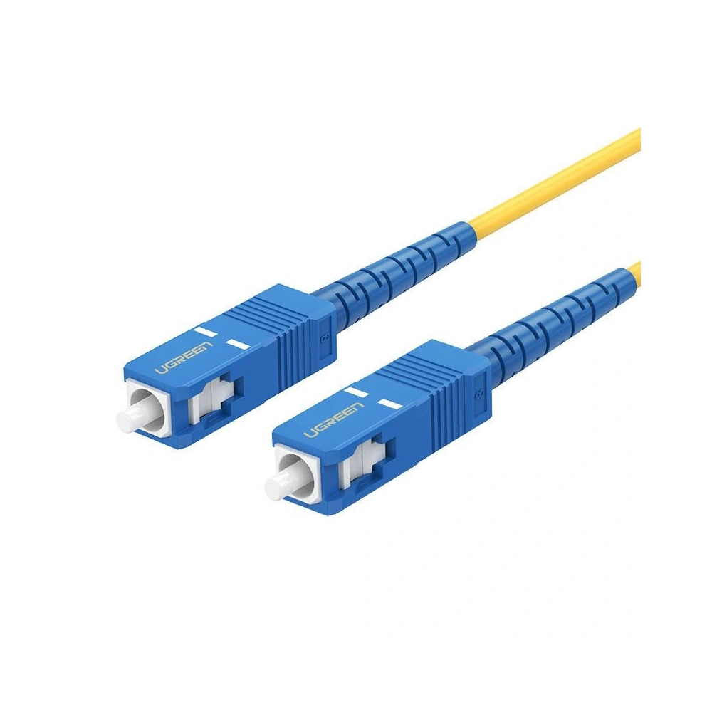 Hurtownia GSM - Kabel optický SC/UPC UGREEN NW131, patchcord, simplex, 3m (modro-žlutý) - UGR390BLUYEL - {ean13} - Hurt