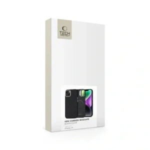 Hurtownia GSM - Tech-Protect Ion Carbon MagSafe Apple iPhone 14 černá/stříbrná - 5906302368365 - {ean13} - Hurt