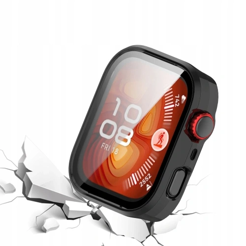 Etui ze szkłem Tech-Protect Defense Huawei Watch Fit 4 Pro Black