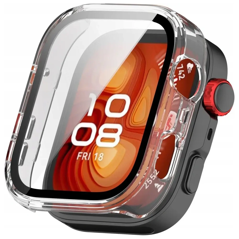 Hurtownia GSM - Etui ze szkłem Tech-Protect Defense Huawei Watch Fit 4 Pro Clear - THP4243 - {ean13} - Hurt