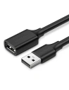 Kabel USB 2.0 przedłużający UGREEN US103 1m (czarny)