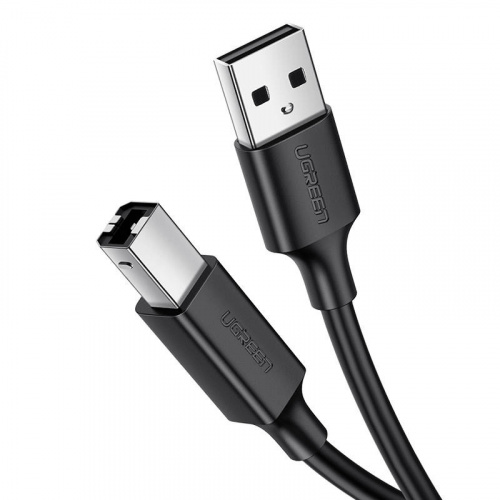 Ugreen Distributor - 6957303813278 - UGR400BLK - UGREEN US104 USB 2.0 A-B Cable for Printer 2m (Black) - B2B homescreen