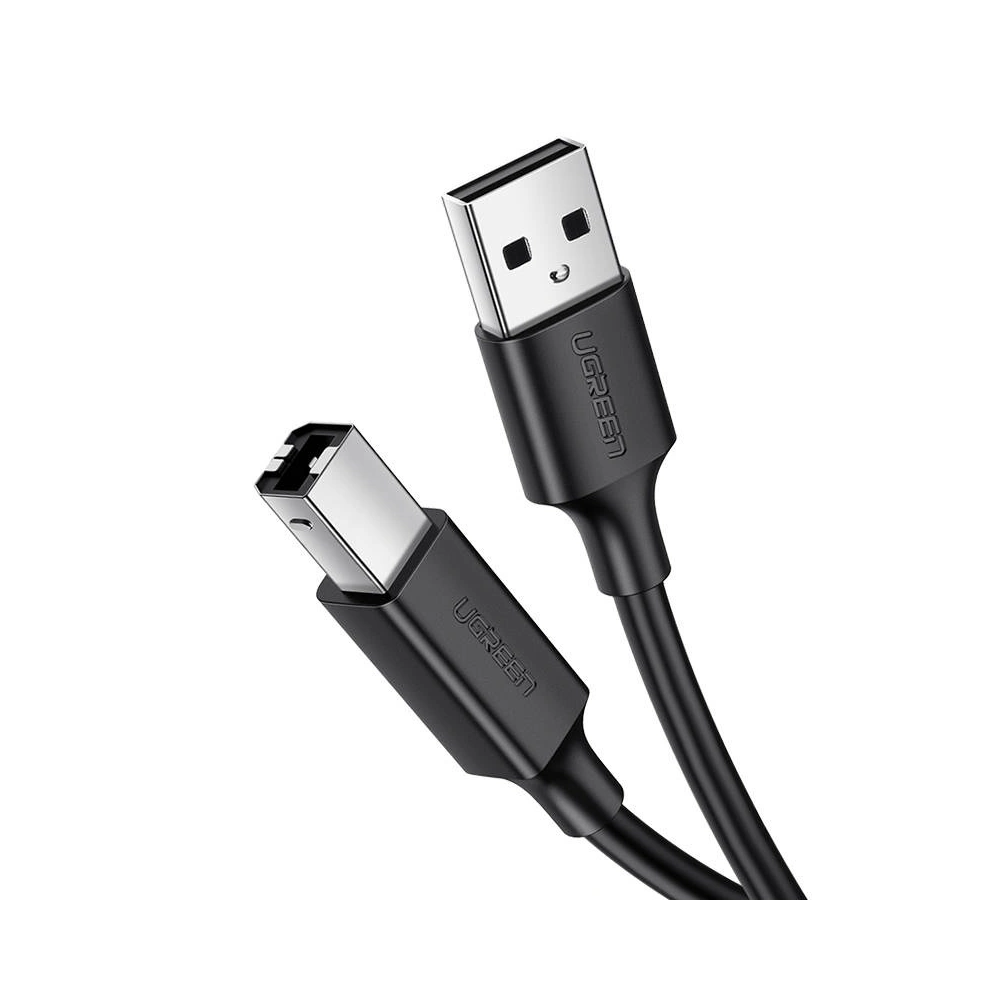 Hurtownia GSM - Kabel USB 2.0 A-B UGREEN US104 pro tiskárnu 2m (černý) - UGR400BLK - {ean13} - Hurt