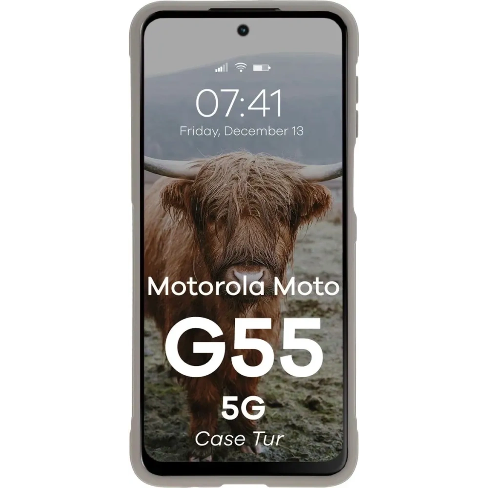 Hurtownia GSM - Carcasa Bizon Tur Motorola Moto G55 5G gri deschis - BIZ9396 - {ean13} - Hurt