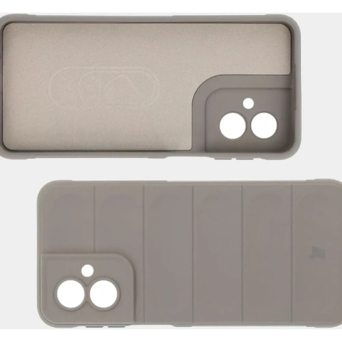 Pancerne etui Bizon Case Tur do Motorola Moto G55 5G jasnoszare