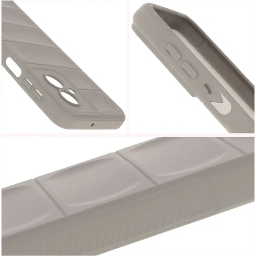 Pancerne etui Bizon Case Tur do Motorola Moto G55 5G jasnoszare