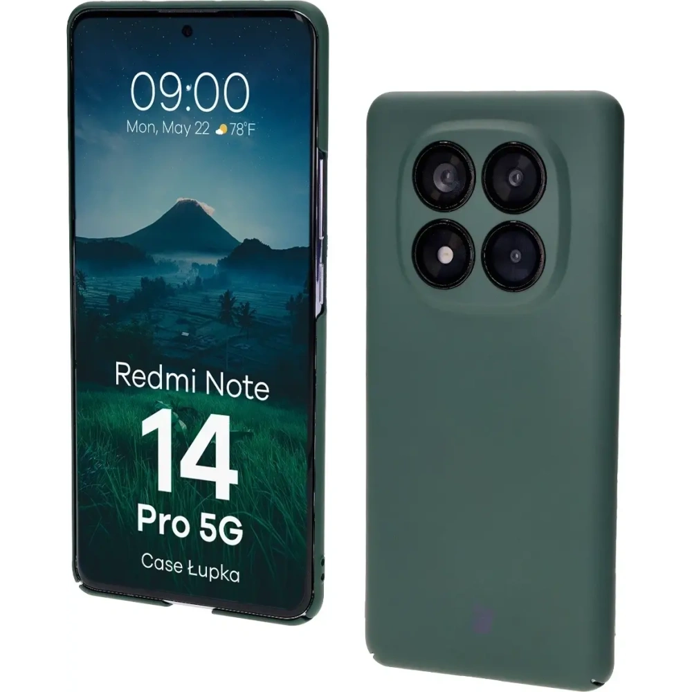Hurtownia GSM - Bizon Case Lupka Xiaomi Redmi Note 14 Pro 5G grün - BIZ9399 - {ean13} - Hurt