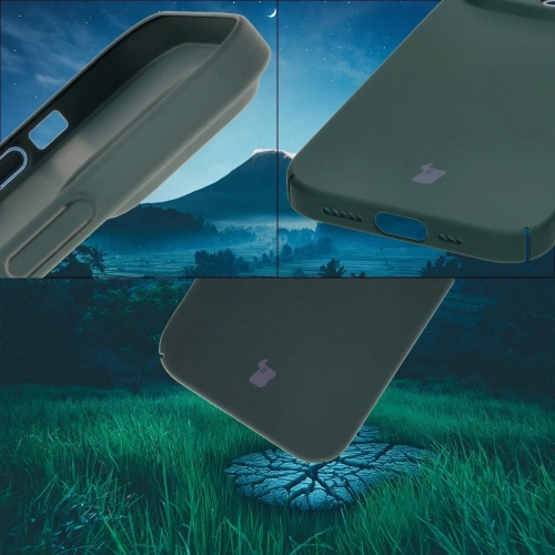 Etui Bizon Case Łupka do Apple iPhone 14 Pro zielone