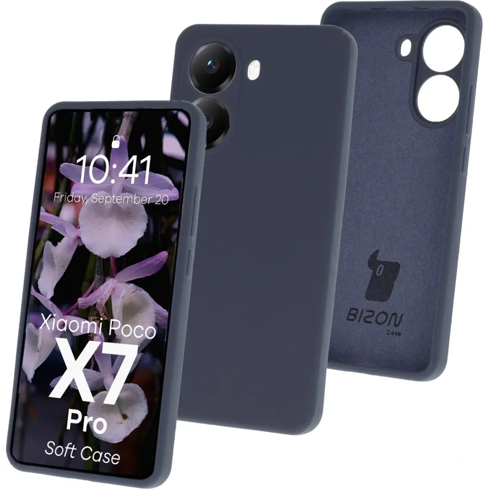 Hurtownia GSM - Bizon Soft Case Xiaomi POCO X7 Pro tmavě modrý - BIZ9402 - {ean13} - Hurt