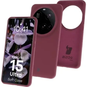 Hurtownia GSM - Silikonowe etui Bizon Soft Case do Xiaomi 15 Ultra ciemnofioletowe - BIZ9404 - {ean13} - Hurt