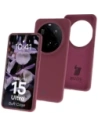 Silikonowe etui Bizon Soft Case do Xiaomi 15 Ultra ciemnofioletowe