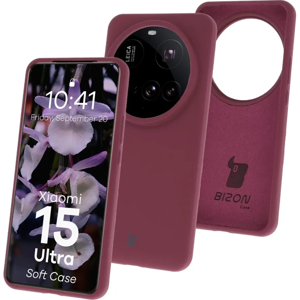 Hurtownia GSM - Bizon Soft Case Xiaomi 15 Ultra tmavě fialový - BIZ9404 - {ean13} - Hurt