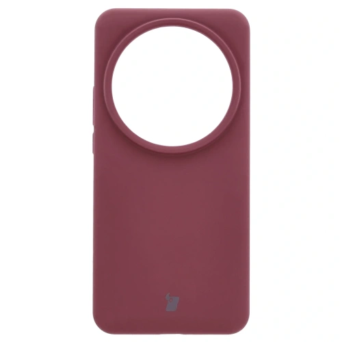 Silikonowe etui Bizon Soft Case do Xiaomi 15 Ultra ciemnofioletowe