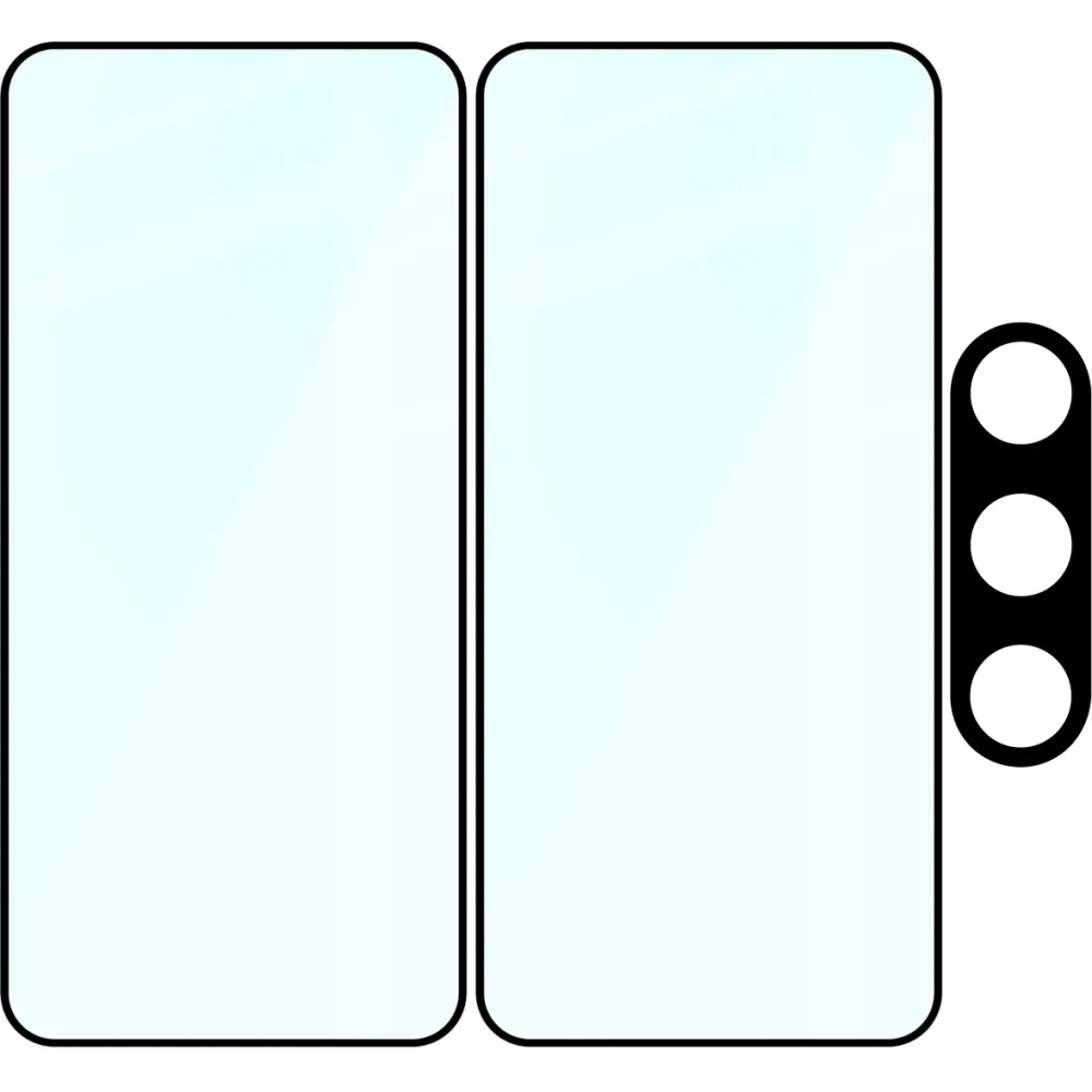 Hurtownia GSM - Bizon Edge 2 Pack 2x gehärtetes Glas + Linsenschutz für Samsung Galaxy A36 5G - BIZ9406 - {ean13} - Hurt