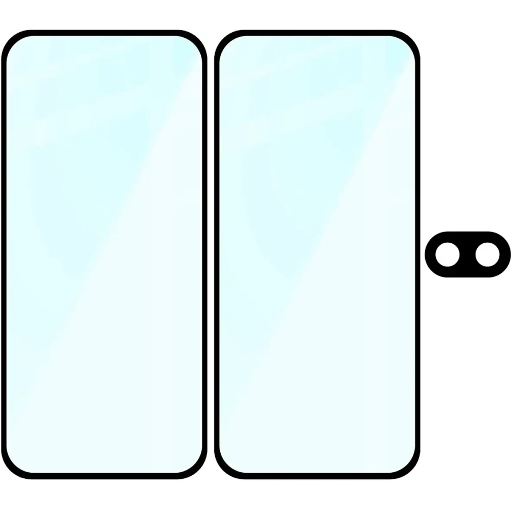 Wholesale Bizon Edge 2 Pack 2x tempered glass + lens protection Pixel 9a - BIZ9407 - {ean13} - Hurt