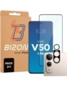 Hurtownia GSM - Bizon Edge 2 Pack 2x gehärtetes Glas + Linsenschutz für Vivo V50 Lite 4G / 5G - BIZ9408 - {ean13} - Hurt