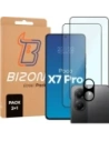 Bizon Edge 2 Pachet 2x sticlă securizată + protecție lentilă Xiaomi POCO X7 Pro
