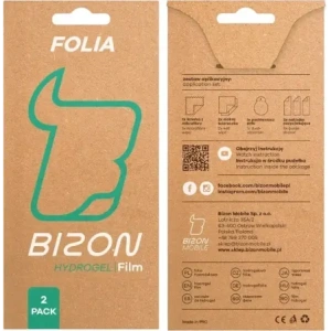 Hurtownia GSM - Folia hydrożelowa na tył i przód Bizon Glass Hydrogel Pack do Apple iPhone 16e - BIZ9413 - {ean13} - Hurt