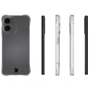 Hurtownia GSM - Bizon Case Clear Pack Hülle + 2x Displayschutzglas Motorola Moto E15 - BIZ9415 - {ean13} - Hurt
