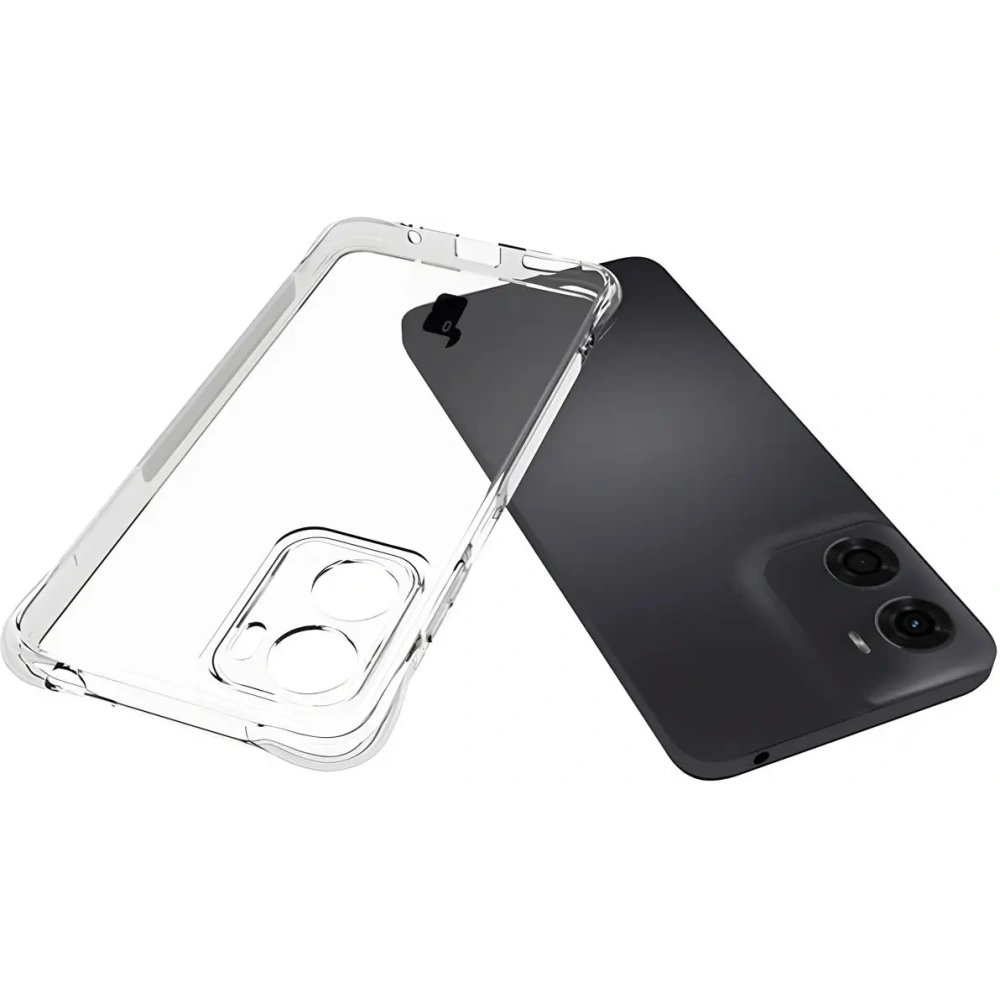 Hurtownia GSM - Bizon Case Clear Pack Hülle + 2x Displayschutzglas Motorola Moto E15 - BIZ9415 - {ean13} - Hurt