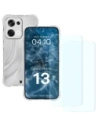 Etui + 2x szkło na ekran Bizon Case Clear Pack do Oppo Reno13
