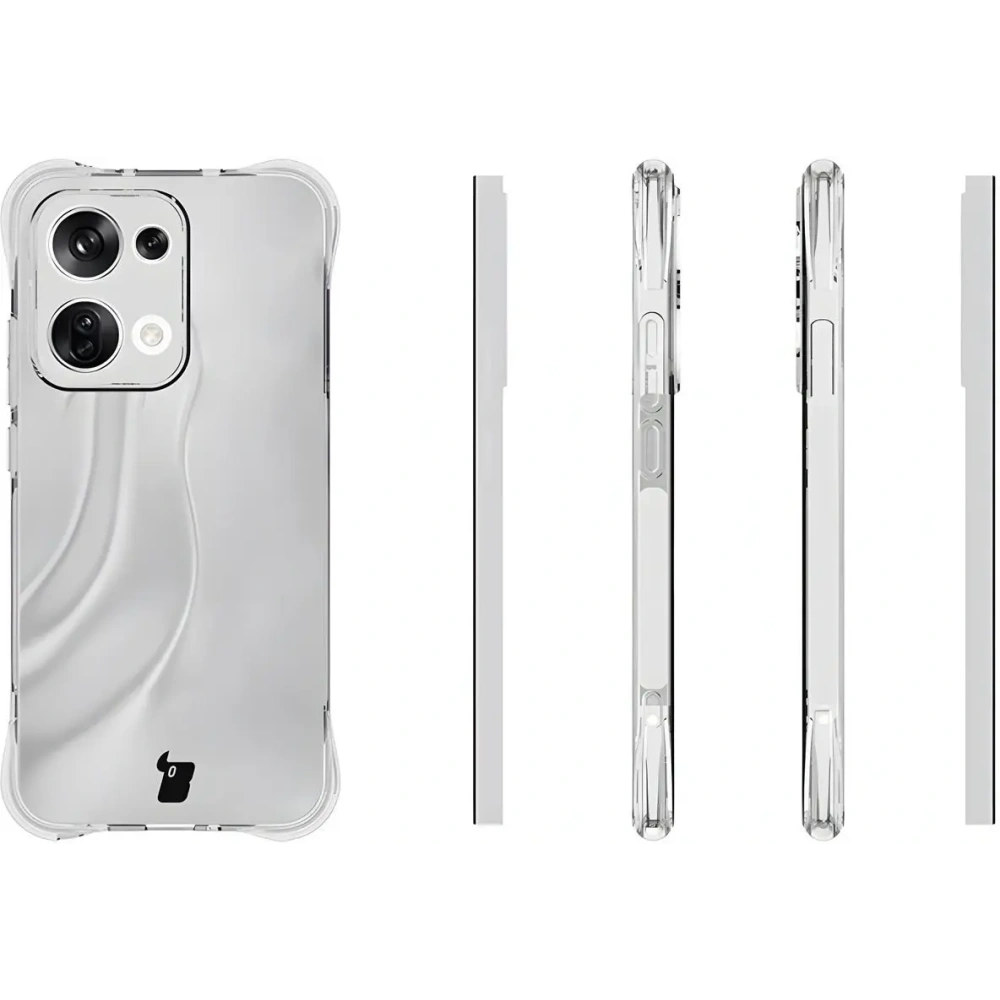 Hurtownia GSM - Husa Bizon Case Clear Pack + 2x sticlă de protecție pentru Oppo Reno13 - BIZ9416 - {ean13} - Hurt
