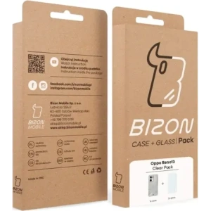 Hurtownia GSM - Bizon Case Clear Pack tok + 2x kijelzőüveg Oppo Reno13-hoz - BIZ9416 - {ean13} - Hurt