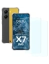 Carcasă Bizon Case Clear Pack + 2x sticlă de protecție pentru ecran Xiaomi POCO X7 Pro