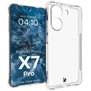 Hurtownia GSM - Bizon Case Clear Pack pouzdro + 2x sklo na displej Xiaomi POCO X7 Pro - BIZ9417 - {ean13} - Hurt