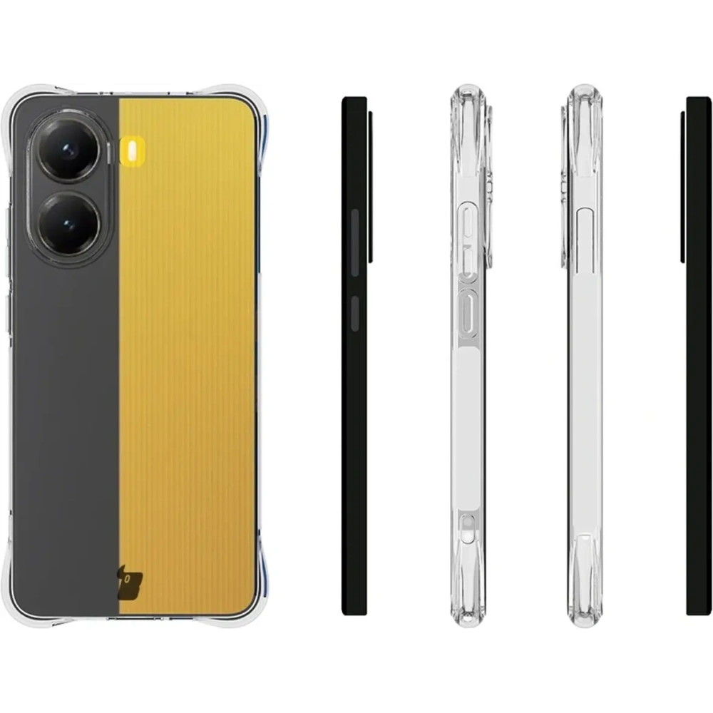 Hurtownia GSM - Bizon Case Clear Pack tok + 2x kijelzőüveg Xiaomi POCO X7 Pro-hoz - BIZ9417 - {ean13} - Hurt