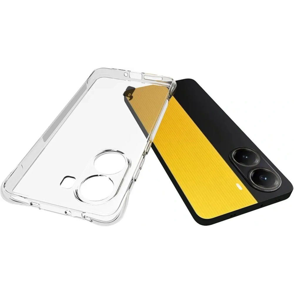 Hurtownia GSM - Carcasă Bizon Case Clear Pack + 2x sticlă de protecție pentru ecran Xiaomi POCO X7 Pro - BIZ9417 - {ean13} - Hurt