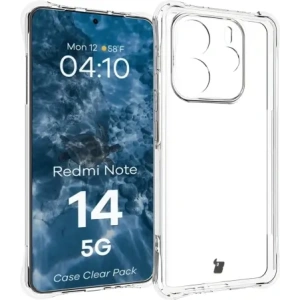 Hurtownia GSM - Bizon Case Clear Pack Hülle + 2x Displayschutzglas für Xiaomi Redmi Note 14 5G - BIZ9418 - {ean13} - Hurt