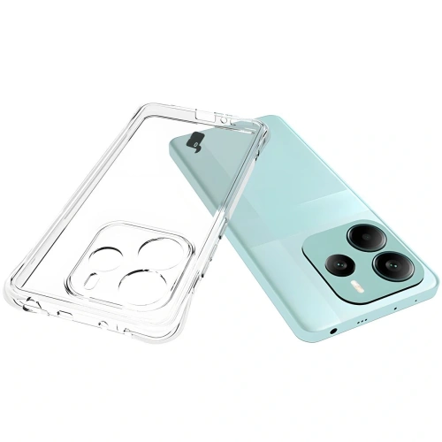 Etui + 2x szkło na ekran Bizon Case Clear Pack do Xiaomi Redmi Note 14 5G