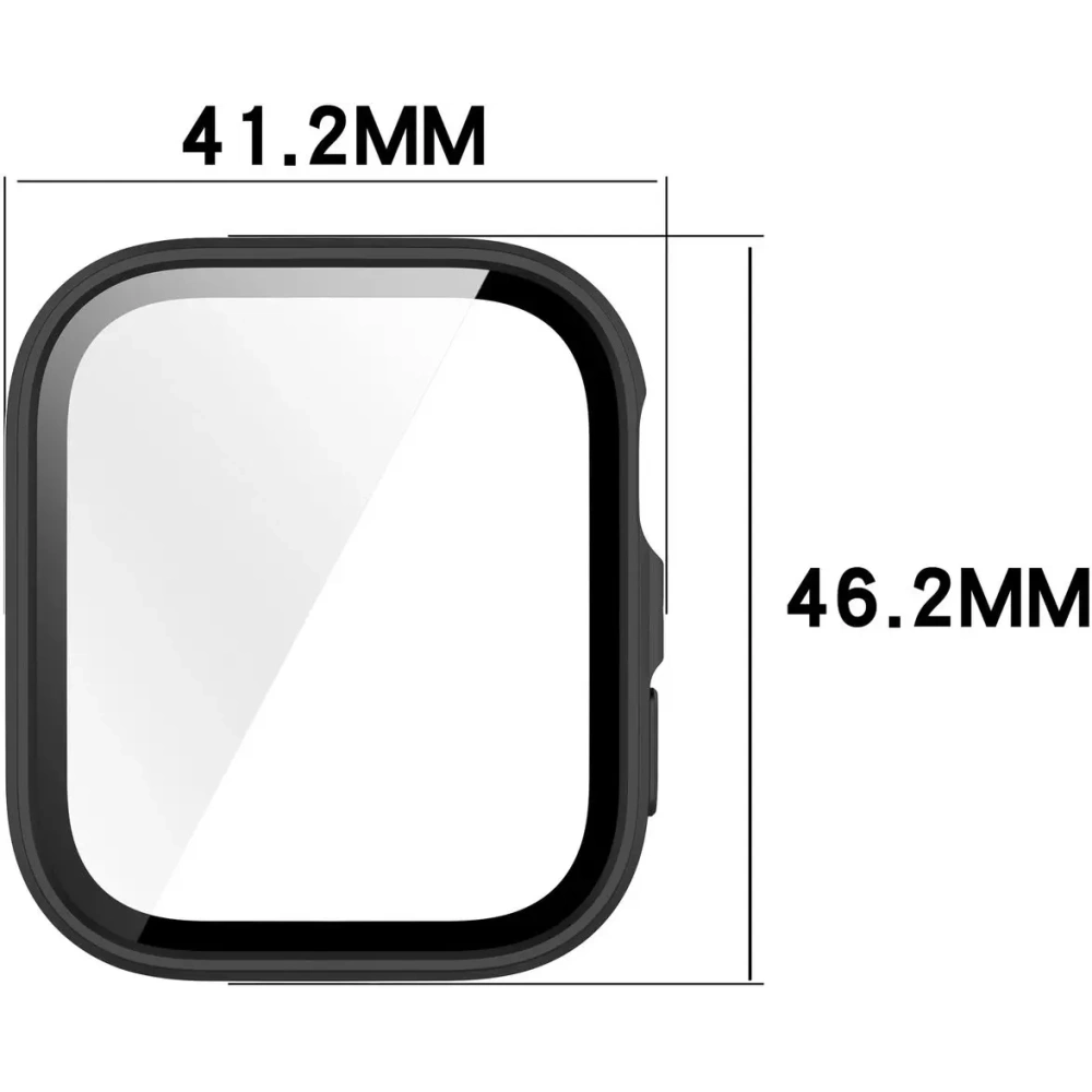 Hurtownia GSM - Bizon Case+Üveg Óra Huawei Watch Fit 4 fekete matt - BIZ9420 - {ean13} - Hurt