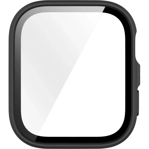 Etui ze szkłem do zegarka Bizon Case+Glass Watch do Huawei Watch Fit 4 czarne matowe