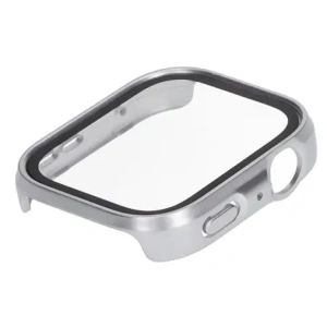 Hurtownia GSM - Etui ze szkłem do zegarka Bizon Case+Glass Watch do Huawei Watch Fit 4 satynowo srebrne - BIZ9421 - {ean13} - Hurt