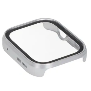 Hurtownia GSM - Etui ze szkłem do zegarka Bizon Case+Glass Watch do Huawei Watch Fit 4 satynowo srebrne - BIZ9421 - {ean13} - Hurt