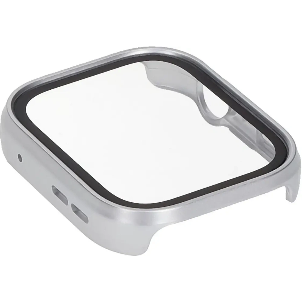 Hurtownia GSM - Bizon Case+Üveg Óra Huawei Watch Fit 4 selyem ezüst - BIZ9421 - {ean13} - Hurt
