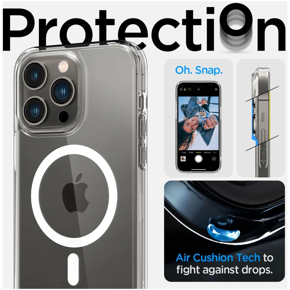 Hurtownia GSM - [CR] Spigen Ultra Hybrid Mag MagSafe Hülle für Apple iPhone 14 Pro Weiß - OT-900 - {ean13} - Hurt