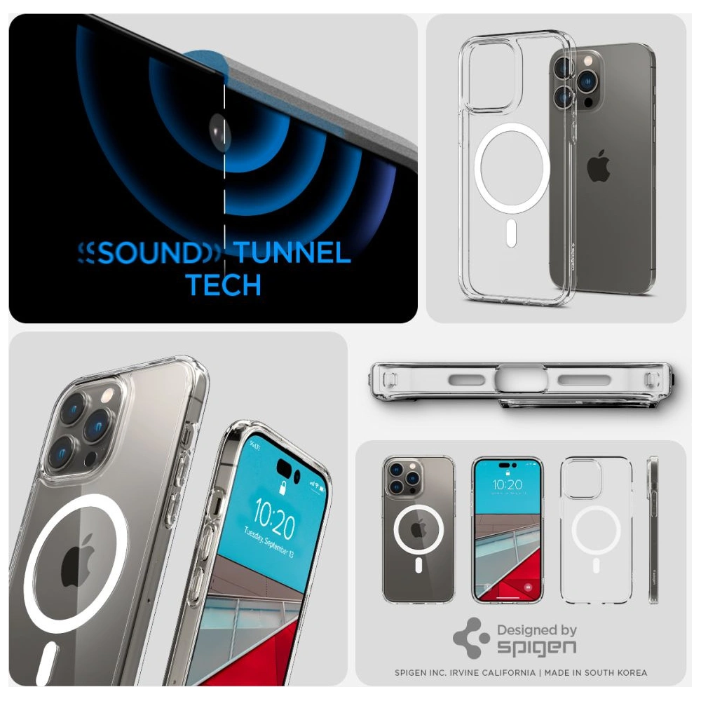 Hurtownia GSM - [CR] Etui Spigen Ultra Hybrid Mag MagSafe Apple iPhone 14 Pro White - OT-900 - {ean13} - Hurt