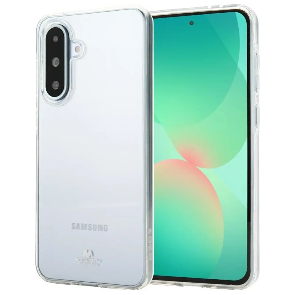 Wholesale Mercury Jelly Clear Case Samsung Galaxy A36 clear - MCR4 - {ean13} - Hurt