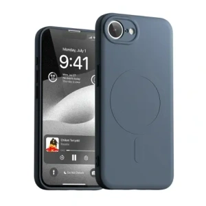 Wholesale Mercury Semi-Silicone MagSafe Case Apple iPhone 16e navy blue - MCR8 - {ean13} - Hurt