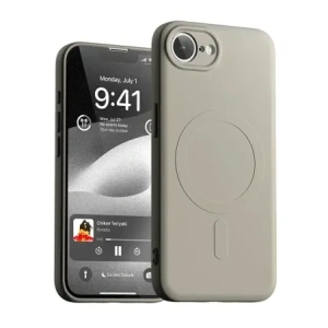 Wholesale Mercury Semi-Silicone MagSafe Case Apple iPhone 16e stone - MCR9 - {ean13} - Hurt