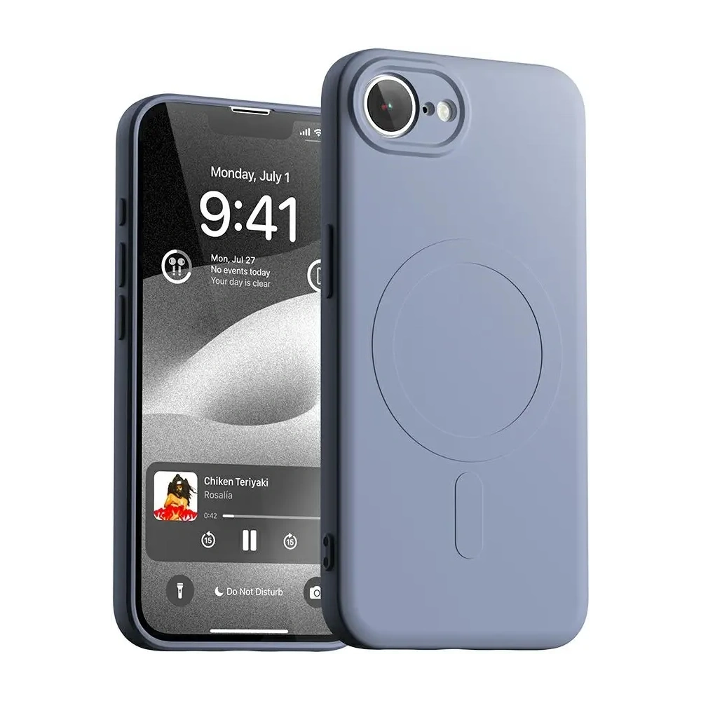 Hurtownia GSM - Mercury Semi-Silicone MagSafe-Hülle für Apple iPhone 16e in lilafarbenem Lila - MCR11 - {ean13} - Hurt