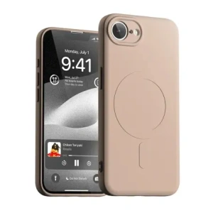 Wholesale Mercury Semi-Silicone MagSafe Case Apple iPhone 16e pink sandy - MCR13 - {ean13} - Hurt