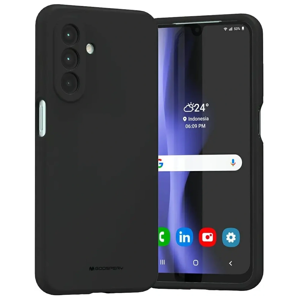 Hurtownia GSM - Etui Mercury Silicone do Samsung Galaxy A26 czarny - MCR23 - {ean13} - Hurt