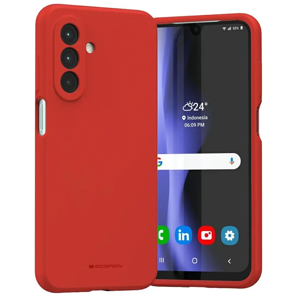 Wholesale Mercury Silicone Case Samsung Galaxy A26 red - MCR24 - {ean13} - Hurt