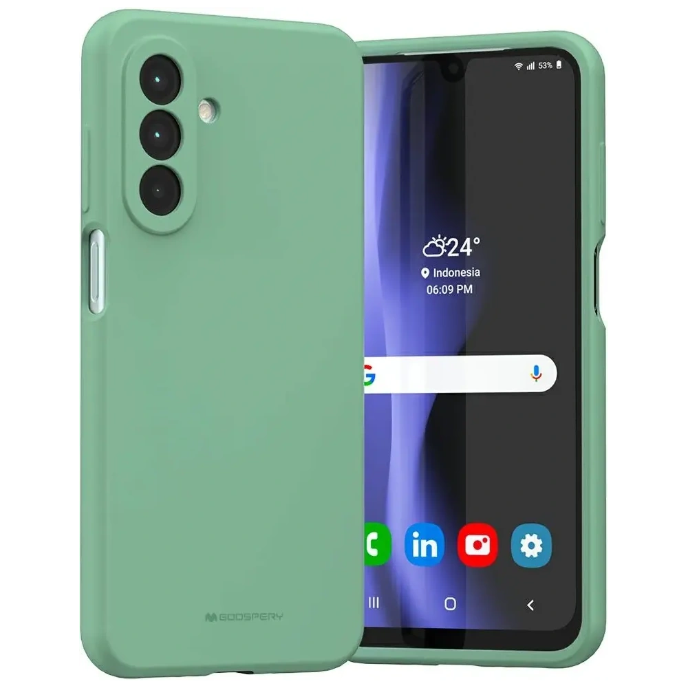 Hurtownia GSM - Etui Mercury Silicone do Samsung Galaxy A26 zielony - MCR30 - {ean13} - Hurt