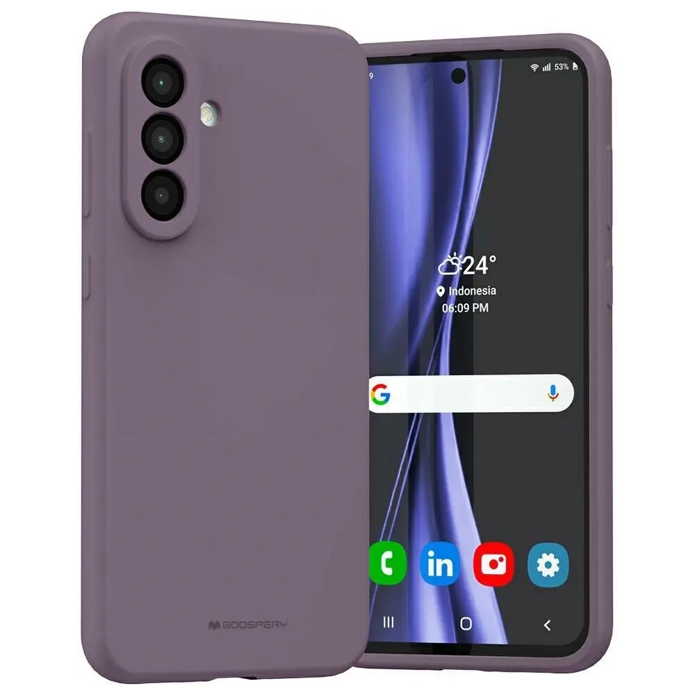 Hurtownia GSM - Etui Mercury Silicone do Samsung Galaxy A36 fioletowy - MCR33 - {ean13} - Hurt
